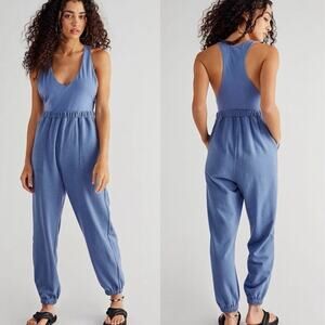 NWT Free People Kyle One Piece In Blue